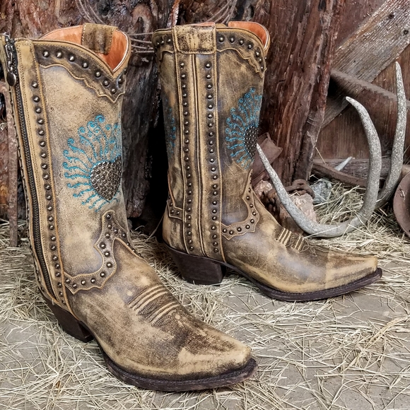 Dan Post "heartbreaker" cowboy boots 9M - Picture 6 of 10